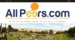Desktop Screenshot of allpeers.com